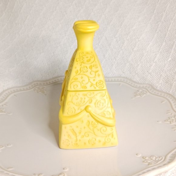 Hallmark × Disney Beauty & the Beast Belle Dress-Shaped Treasure Jewelry Box - Picture 5 of 16